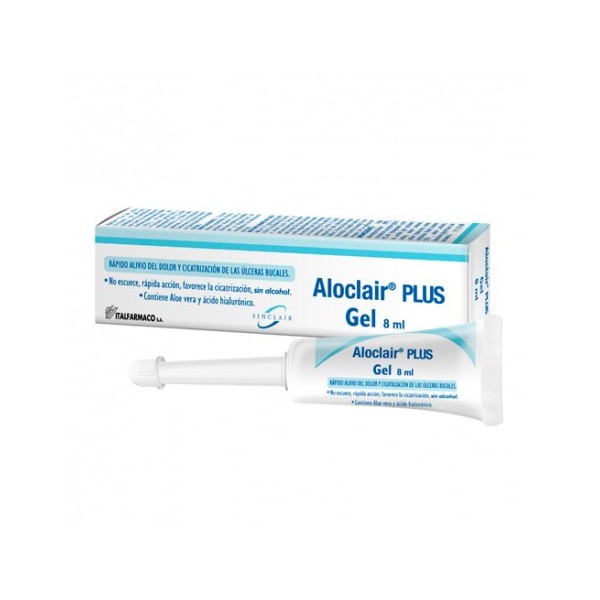 ALOCLAIR PLUS GEL CICATRIZANTE ULCERAS BUCALES 8 ML