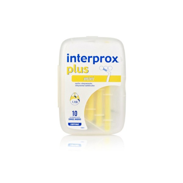 CEPILLO INTERPROX PLUS MINI 10 UNIDADES