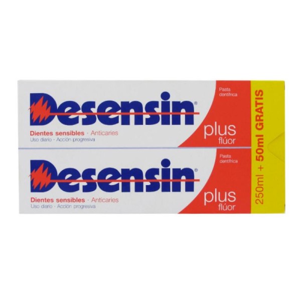 DESENSIN PLUS PACK PASTA DENTAL 2 X 150 ML