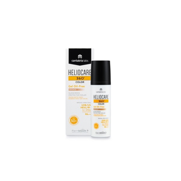 HELIOCARE 360º GEL OIL-FREE COLOR BRONZE SPF 50+ 50 ML.