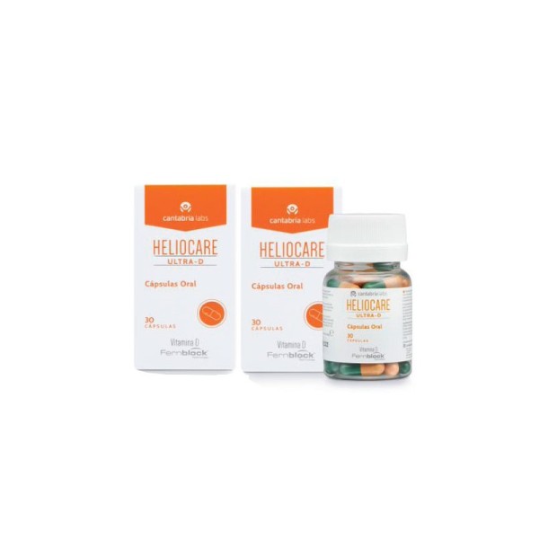 HELIOCARE ULTRA-D CÁPSULAS ORAL DUPLO 2 X 30 CÁPSULAS