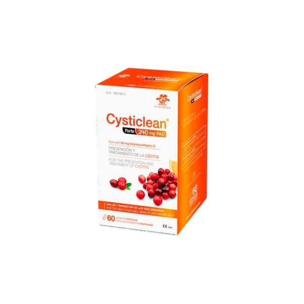 CYSTICLEAN FORTE 240 MG 60 CAPSULAS