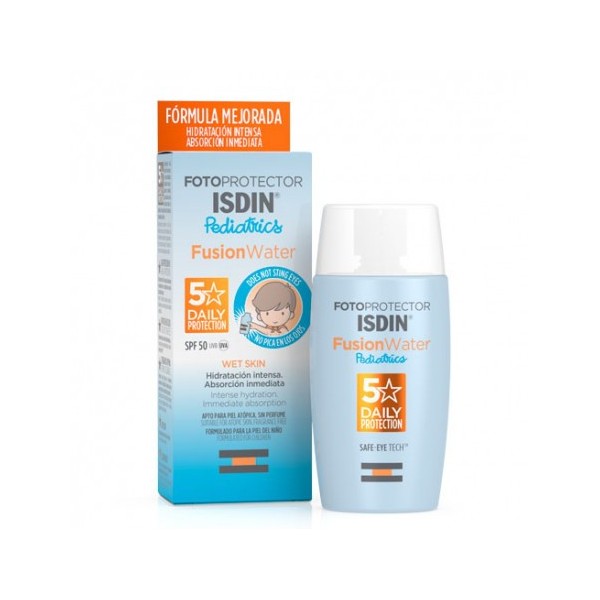 ISDIN FUSION WATER FACIAL PEDIATRICO SPF 50 50ML.
