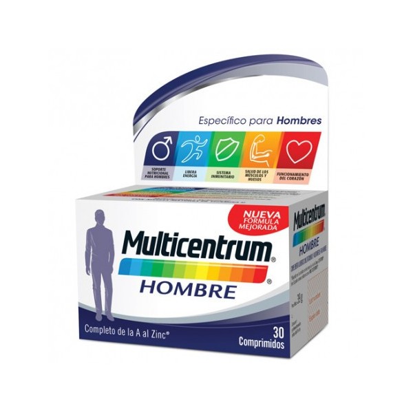 MULTICENTRUM HOMBRE 30 COMPRIMIDOS