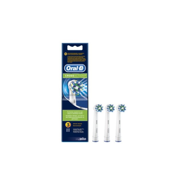 RECAMBIO ORAL B CROSS ACTION 3 CABEZALES