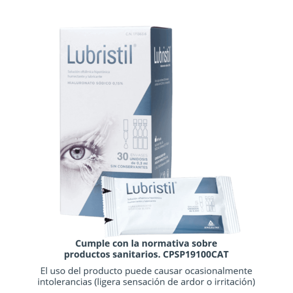 LUBRISTIL LÁGRIMA ARTIFICIAL 30 MONODOSIS