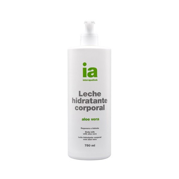 INTERAPOTHEK LECHE CORPORAL ALOE VERA 750 ML