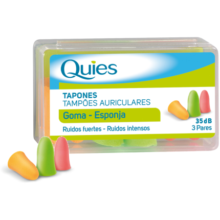 QUIES TAPONES OIDOS ESPUMA...