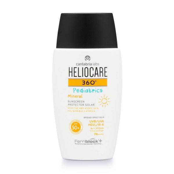 HELIOCARE 360º PEDIATRICS MINERAL PIEL SENSIBLESPF50+ 50 ML.