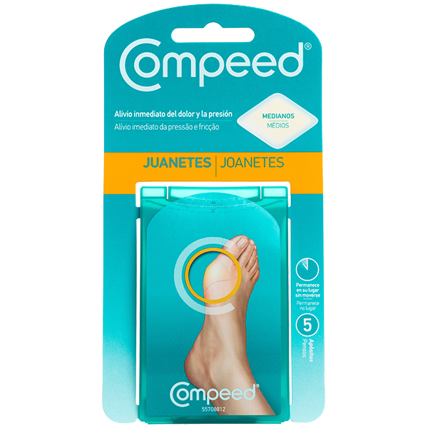 COMPEED JUANETES HIDROCOLOIDE 5 UNIDADES