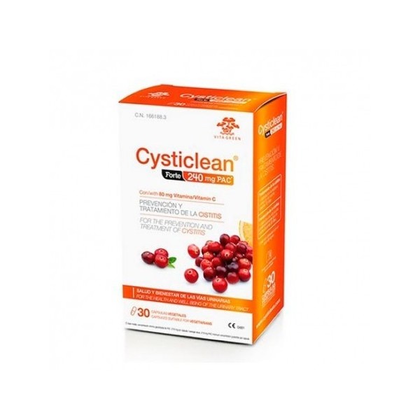 CYSTICLEAN FORTE 240 MG 30 CAPSULAS