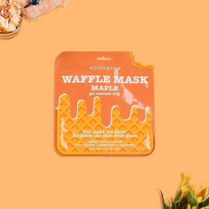 KOCOSTAR WAFFLE MASK MAPLE...