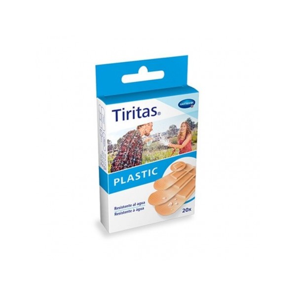 TIRITAS PLASTIC APOSITO ADHESIVO SURTIDO 20 UNIDADES