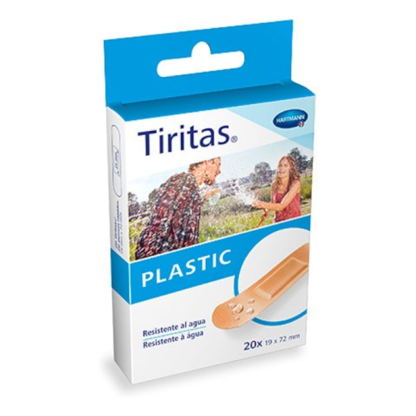 TIRITAS PLASTIC APOSITO ADHESIVO 19MM X 72MM 20 UNIDADES