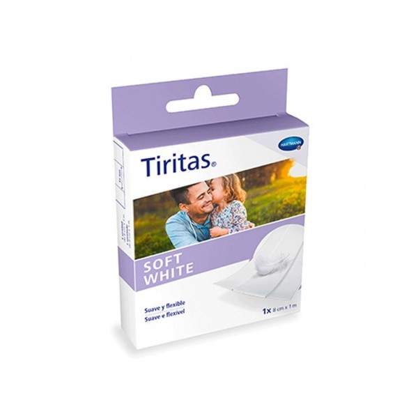 TIRITAS SENSITIVE ELASTIC APOSITO ADHESIVO 1M X 8 CM