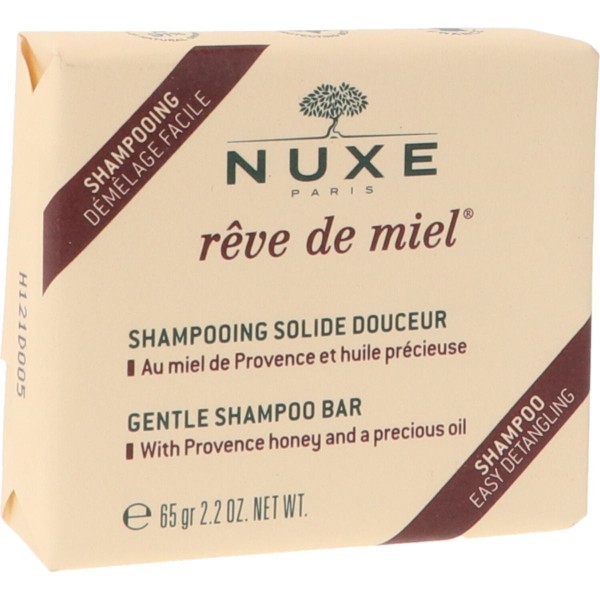 NUXE RDM CHAMPÚ SÓLIDO 65 GRAMOS