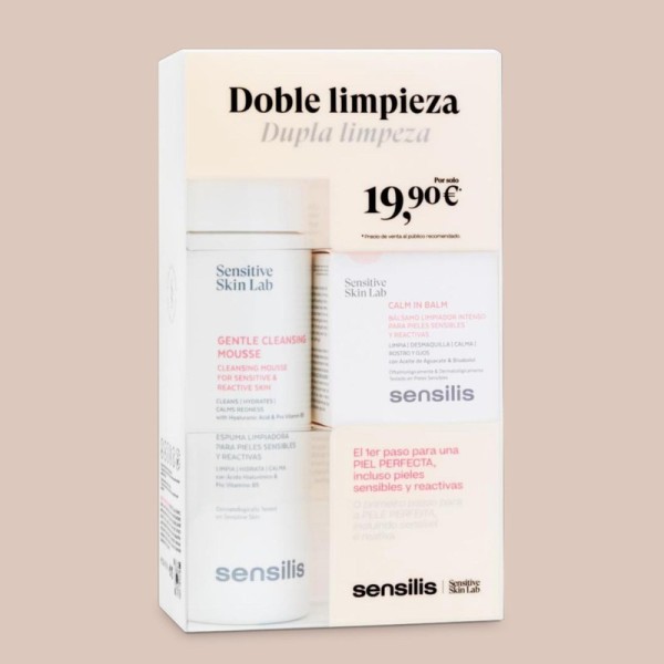 SENSILIS PACK DOBLE LIMPIEZA CALM 25ML +GENTLE MOUSSE 200ML