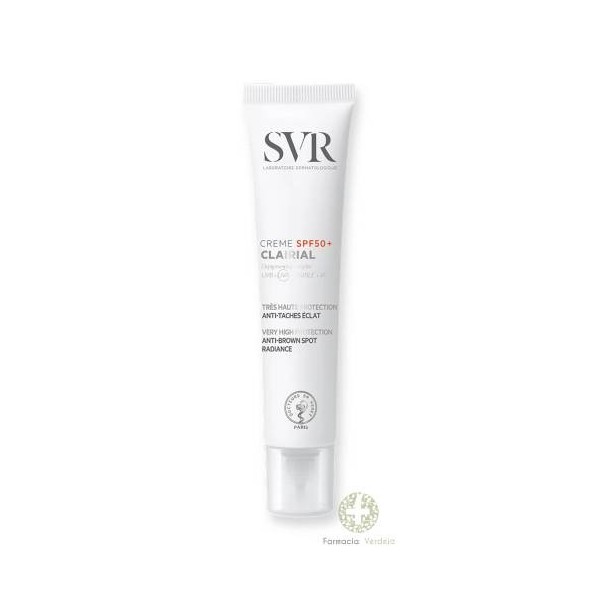 SVR CLAIRIAL CREMA SPF50+ ILUMINADOR ANTIMANCHAS 40 ML