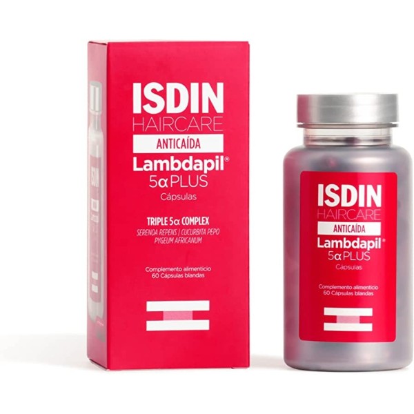 ISDIN LAMBDAPIL ANTICAIDA 5 ALFA PLUS 60 CAPSULAS BLANDAS