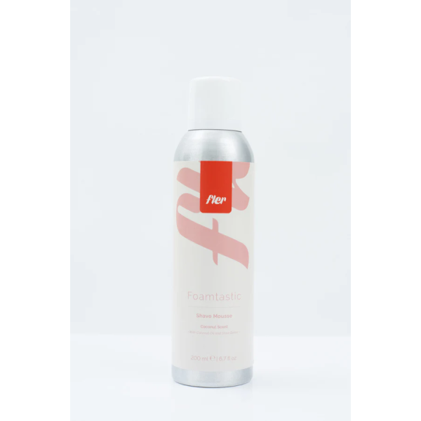 FLER FOAMTASTIC SHAVE MOUSSE COCONUT SCENT 200 ML.