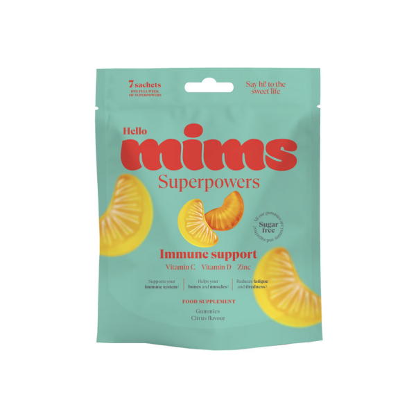 MIMS IMMUNE SUPPORT 7 BOLSITAS 12,5 G SABOR FRUTAS