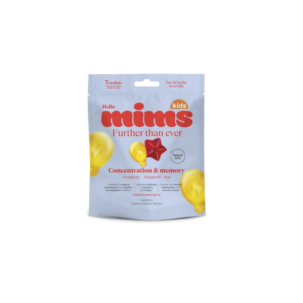 MIMS KIDS CONCENTRATION & MEMORY 7 BOLSITAS INDIVIDUALES 12