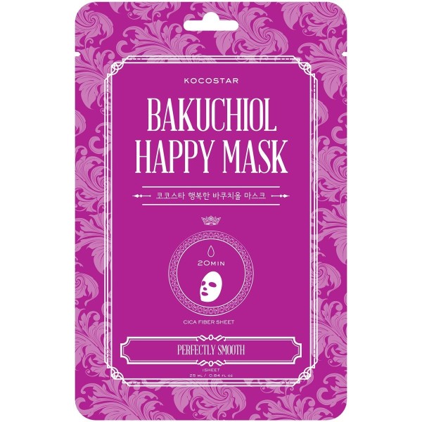 KOCOSTAR BAKUCHIOL HAPPY MASK 1 UNIDAD 25ML