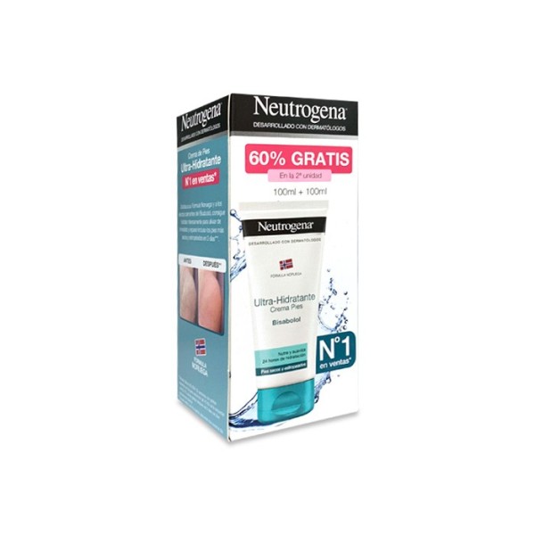 NEUTROGENA PIES CREMA ULTRA-HIDRATANTE DUPLO 100 ML + 100 ML