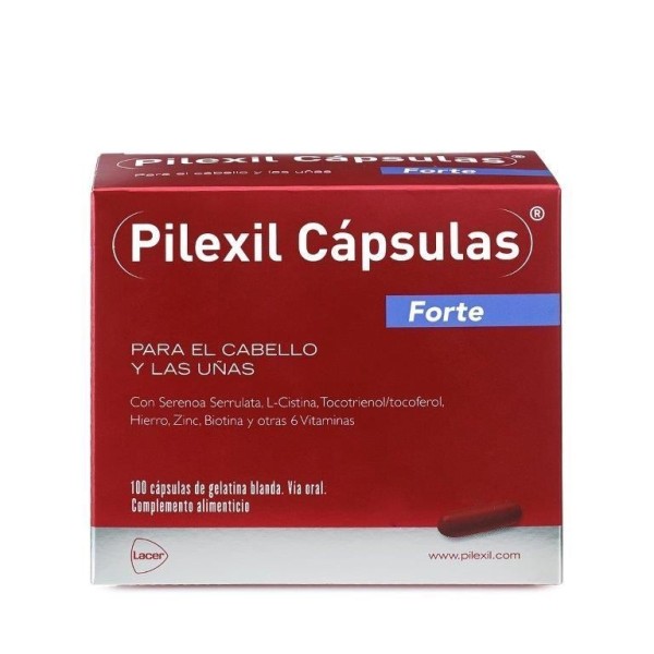 PILEXIL FORTE CAPSULAS CABELLO Y UÑAS 100 CAPSULAS