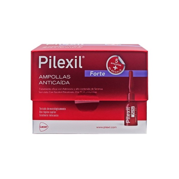 PILEXIL FORTE ANTICAIDA AMPOLLAS 5 ML 15+5 AMPOLLAS REGALO