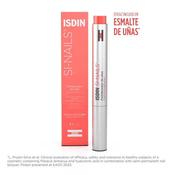 SI-NAILS FORTALECEDOR DE UÑAS PINCEL ISDIN 2.5 ML.