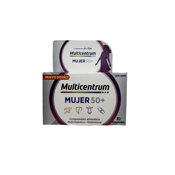 MULTICENTRUM MUJER 50+ 30 COMPRIMIDOS