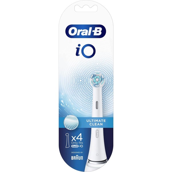 ORAL-B IO RECAMBIO ELÉCTRICO ULTIMATE CLEAN 4 UNIDADES