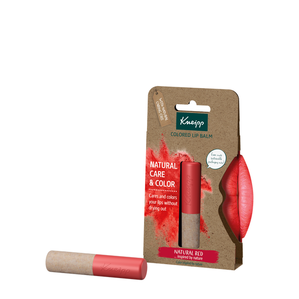 KNEIPP COLORED LIP BALM NATURAL RED 3.5 GRAMOS