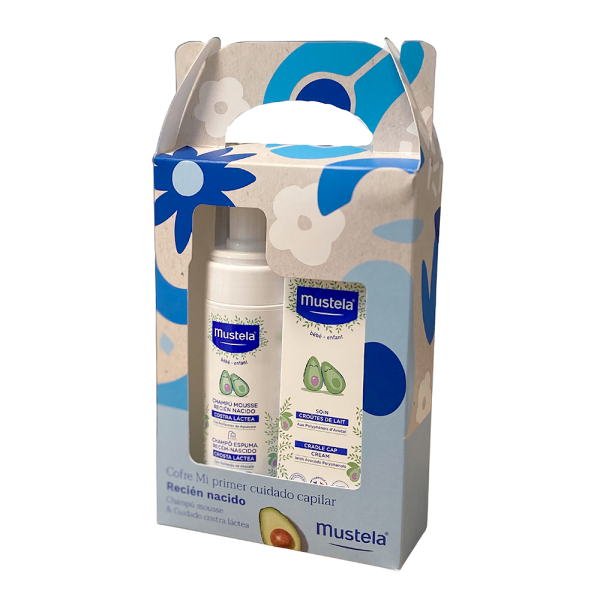 MUSTELA COFRE COSTRA LACTEA CHAMPU Y CREMA