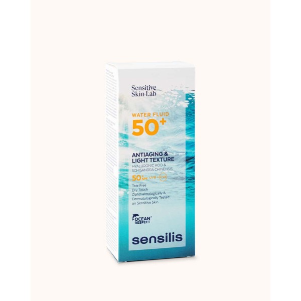 SENSILIS WATER FLUID SPF50+ ANTIAGING&LIGHT TEXTURE 40 ML