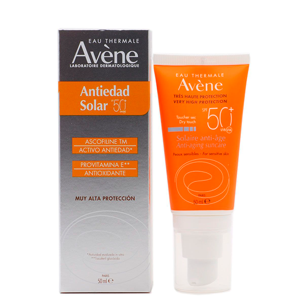 AVENE CUIDADO SOLAR ANTIEDAD SPF 50+ 50 ML