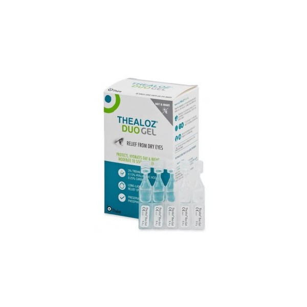 THEALOZ DUO GEL ESTERIL UNIDOSIS 0.4 ML 30 UNIDOSIS