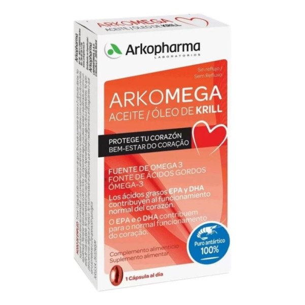 KRILL ARKO OMEGA 3 500MG 15 CAPSULAS