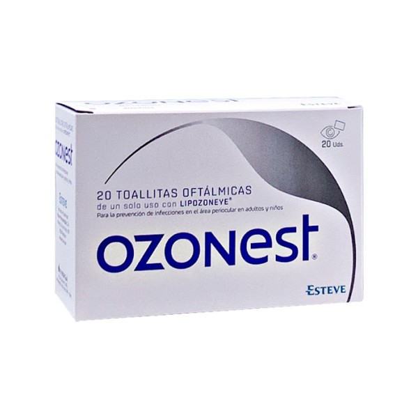 OZONEST 20 TOALLITAS OFTALMICAS