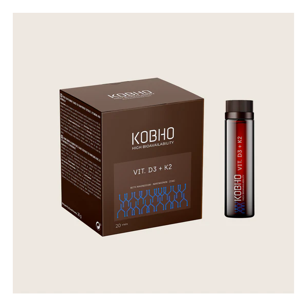 KOBHO VITAMINA D3 + K2 20 VIALES