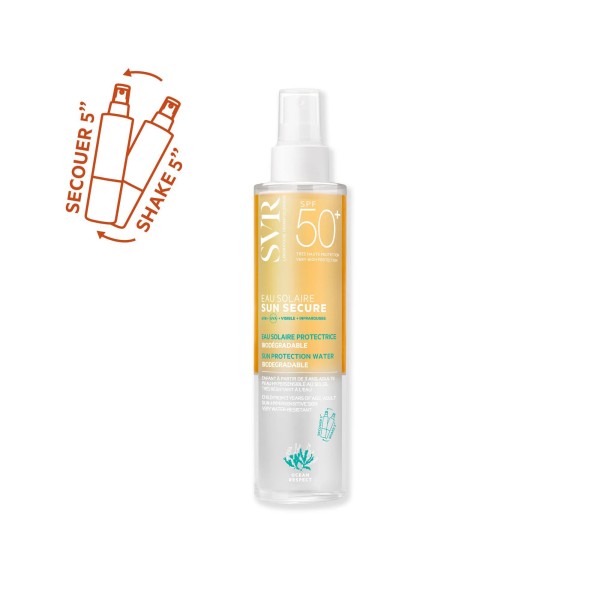 SVR SUN SECURE EAU SOLAIRE SPF 50+ PROTEC BIODEGRAD 200 ML