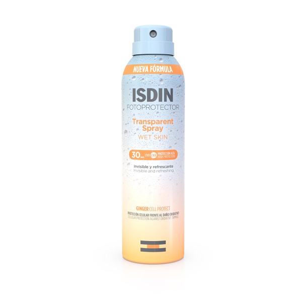 ISDIN FOTOPROTECTOR WET SKIN SPRAY TRANSPARENTE SPF30 250ML