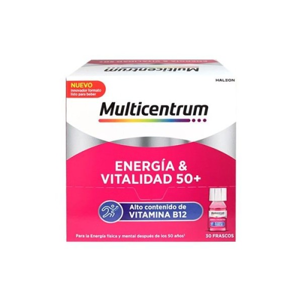 MULTICENTRUM ENERGIA Y VITALIDAD 30 UNIDADES