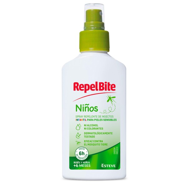 REPEL BITE NIÑOS SPRAY REPELENTE 100 ML