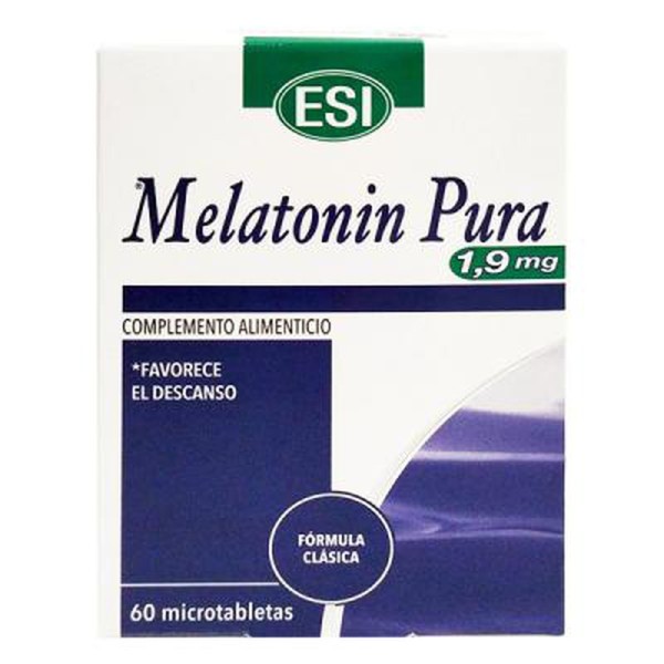 ESI MELATONIN PURA 1.9 MG 60 TABLETAS