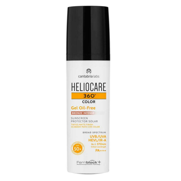 HELIOCARE 360º GEL OIL FREE COLOR BRONZE INTENSE SPF50+ 50ML