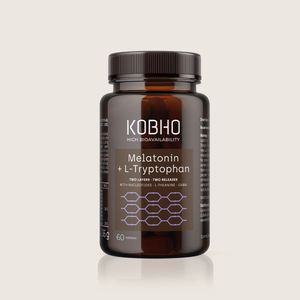 KOBHO MELATONINA+L-TRYPTOPHAN 60 COMPRIMIDOS