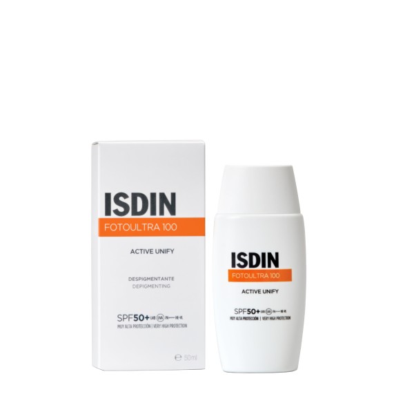 ISDIN FOTOULTRA 100 ACTIVE UNIFY-MANCHAS FUSION FLUID 50 ML