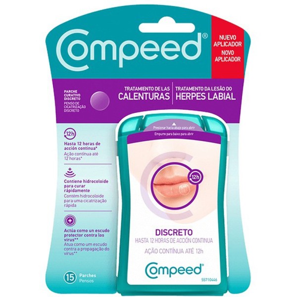 COMPEED CALENTURAS TOTAL CARE PARCHE HIDROCOLOIDE 15 PARCHES